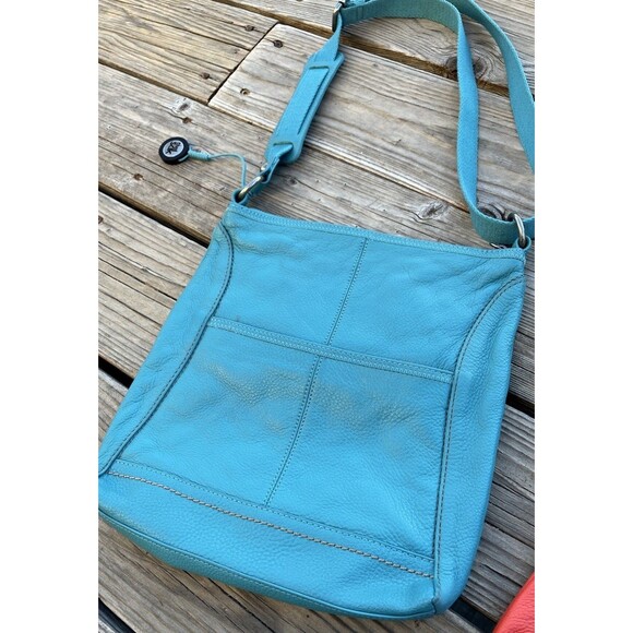 (2) The Sak Iris Pebbled Leather Adjustable Crossbody Shoulder Bags - Picture 11 of 15